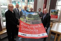 Vorstellung des neuen Plakats der Bürgerpark-Tombola 2017