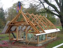 Skuddenstall Richtfest