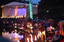 Musik und Licht am Hollersee (Foto: Konstantin Zigmann)