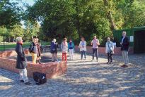 Einweihung der Ehrentafel an der Spielwiese, Foto: Bürgerparkverein