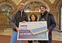 V.l.n.r. Thomas Dannenfeldt, SchlafTEQ, Elias Lam, Benjamin Lam, Gewinner, Foto: Martin Rospek