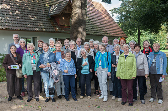 Gruppenbild Maltreff im Bürgerpark