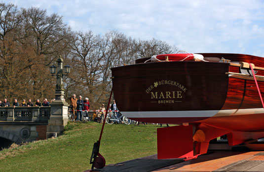Ankunft der MARIE